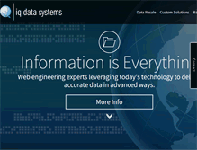 Tablet Screenshot of iqdata.com